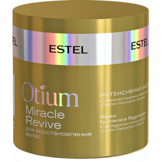Estel, Интенсивная маска для восстановления волос Otium Miracle Revive, 300 мл