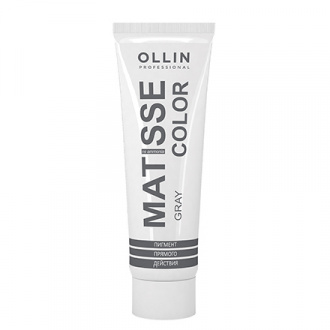 OLLIN, Пигмент для волос прямого действия Matisse Color, серый