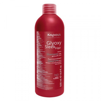 Kapous, Шампунь Glyoxy Sleek Hair разглаживающий, 500 мл