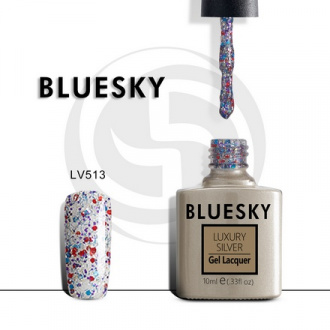 Гель-лак Bluesky Luxury Silver №513