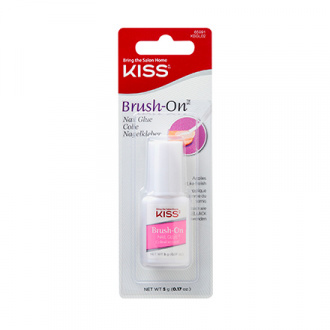 Kiss, Клей для типсов Brush-on, 5 г