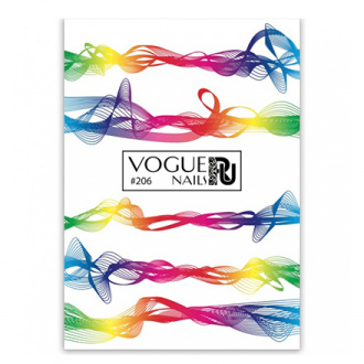 Vogue Nails, Слайдер-дизайн №206