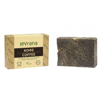 Levrana, Натуральное мыло «Кофе», 100 г