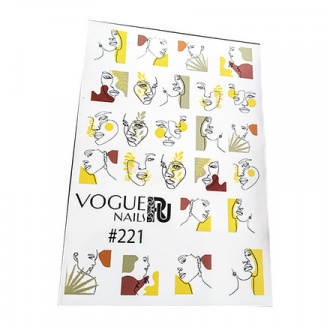 Vogue Nails, Слайдер-дизайн №221