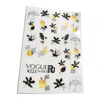 Vogue Nails, Слайдер-дизайн №223