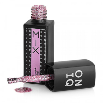 Гель-лак ONIQ Mix №102s, Pink Holographic Shimmer