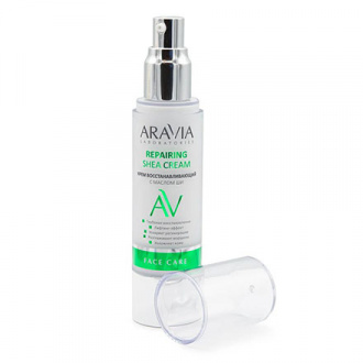 ARAVIA Laboratories, Крем для лица Repairing Shea Cream, 50 мл