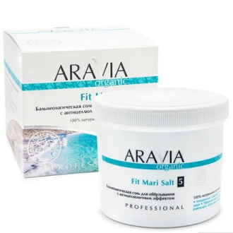 ARAVIA Organic, Соль для обертывания с антицеллюлитным эффектом Fit Mari, 730 г