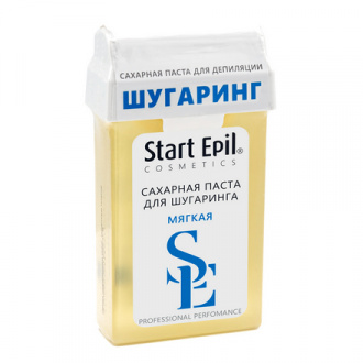 Start Epil, Сахарная паста для депиляции в картридже «Мягкая», 100 г