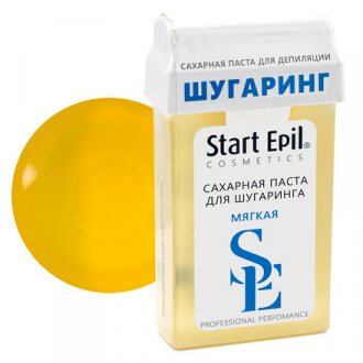Start Epil, Сахарная паста для депиляции в картридже «Мягкая», 100 г