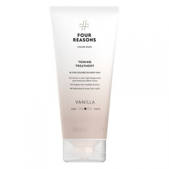 Four Reasons, Маска для волос Toning Treatment Vanilla, 200 мл