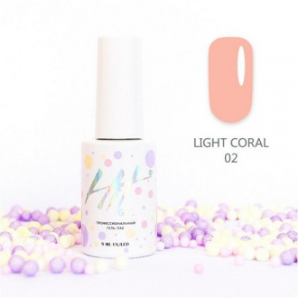 Гель-лак HIT Gel Light Coral №02
