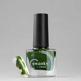 Swanky Stamping, Акварельные краски №03, зеленые, 5 мл