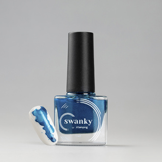 Swanky Stamping, Акварельные краски №06, голубые, 5 мл