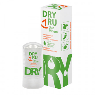 DRY RU, Дезодорант для тела Deo Mineral, 60 г