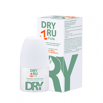 DRY RU, Дезодорант-антиперспирант для тела Forte, 50 мл