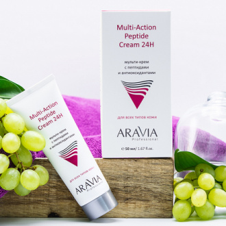 ARAVIA Professional, Крем для лица Multi-Action Peptide, 50 мл