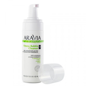 ARAVIA Organic, Мусс для тела Fitness Bubble, 160 мл