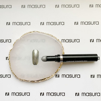 Masura, Ручка-втирка, хром серебряный