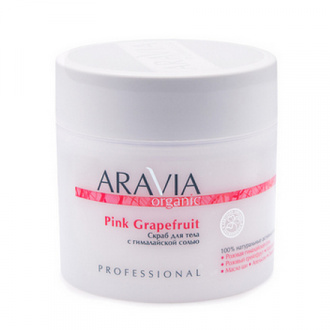 ARAVIA Organic, Скраб для тела Pink Grapefruit, 300 мл