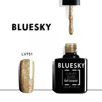 Гель-лак Bluesky Luxury Silver №751