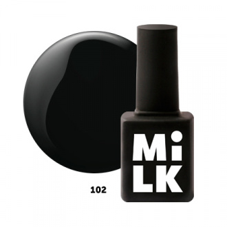 Гель-лак MilkGel Simple №102, Back in Black