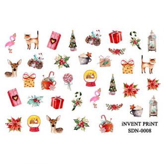 iNVENT PRiNT, Слайдер-дизайн «Новый год. Зима. Рождество» №08