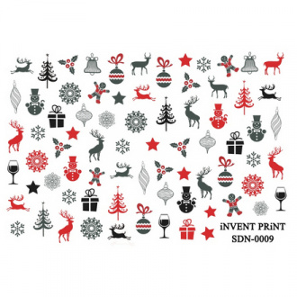 iNVENT PRiNT, Слайдер-дизайн «Новый год. Зима. Снежинки. Рождество» №09