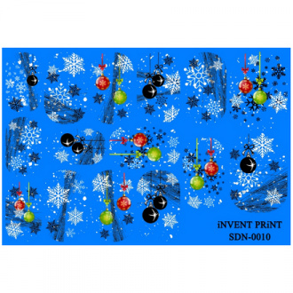 iNVENT PRiNT, Слайдер-дизайн «Снежинки. Новый год. Зима» №10