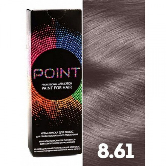 POINT, Крем-краска для волос 8.61