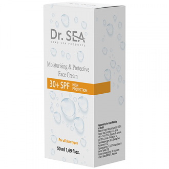 DR.SEA, Солнцезащитный крем для лица, 50 мл