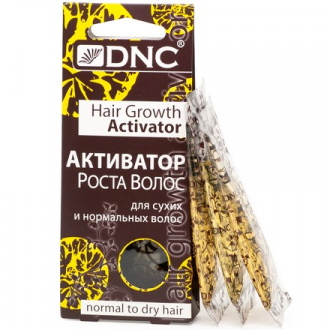 DNC, Активатор роста для сухих и нормальных волос, 3х15 мл