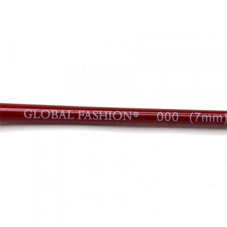 Набор, Global Fashion, Тонкая кисть для рисования №000, 7 мм, 2 шт.