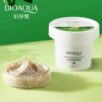 Bioaqua, Скраб для тела Avocado Moisturizing, 100 г