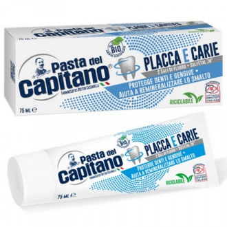 Pasta Del Capitano, Зубная паста от налета и кариеса, 75 мл
