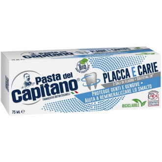 Pasta Del Capitano, Зубная паста от налета и кариеса, 75 мл
