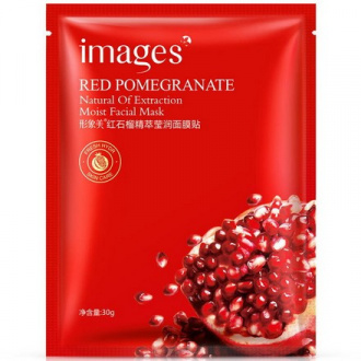 IMAGES, Тканевая маска для лица Red Pomegranate, 30 г
