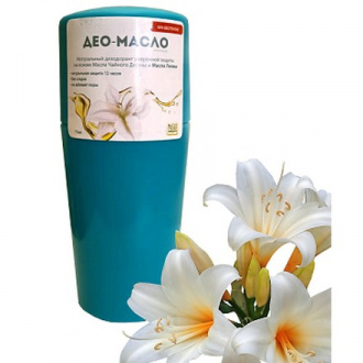 Organic Shock, Део-масло «Чайное дерево и лилия» Maslo Maslyanoe, 75 мл