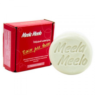 Meela Meelo, Твердый шампунь «Кокос для волос», 85 г