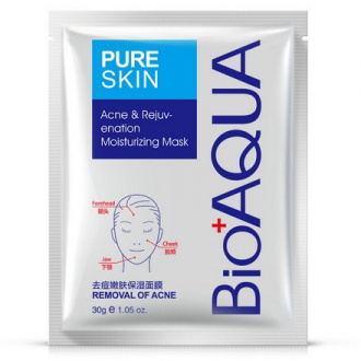 Набор, Bioaqua, Маска для лица Acne & Rejuvenation, 30 г, 3 шт.