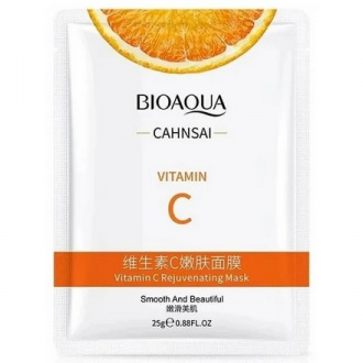 Набор, Bioaqua, Маска для лица Vitamin C, 25 г, 5 шт.