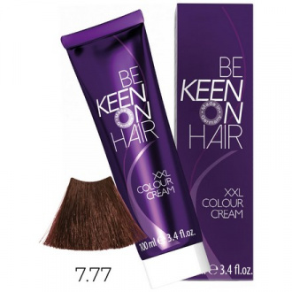 KEEN, Крем-краска для волос XXL 7.77