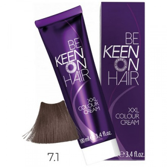 KEEN, Крем-краска для волос XXL 7.1