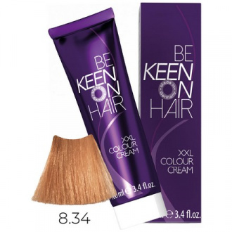 KEEN, Крем-краска для волос XXL 8.34