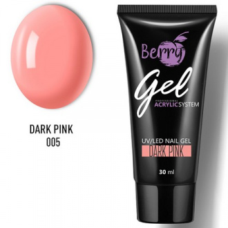 JessNail, Гель акриловый Berry №005, Dark Pink