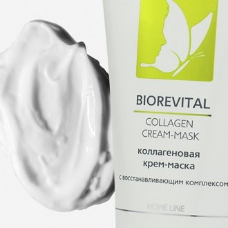 Medical Collagen 3D, Крем-маска Biorevital с восстанавливающим комплексом, 50 мл