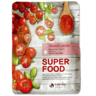 Набор, Eyenlip, Тканевая маска Super Food, с экстрактом томата, 23 мл, 5 шт.