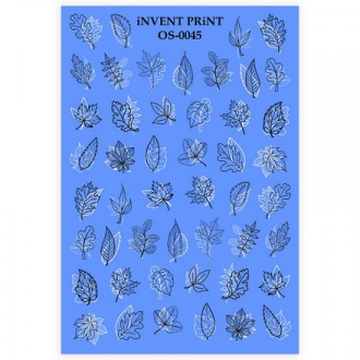 iNVENT PRiNT, Слайдер-дизайн «Осень. Веточки. Листья» №OS-45