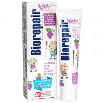 BioRepair, Детская зубная паста Kids, виноград, 50 мл