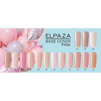 Elpaza, База для гель-лака Rubber Cover Pink №02
